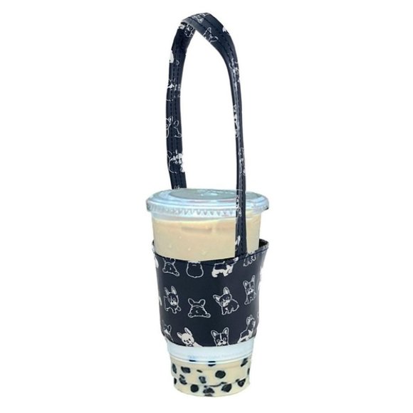 Uma Hana Accessories - Waterproof French Bulldog Portable Drink Holder